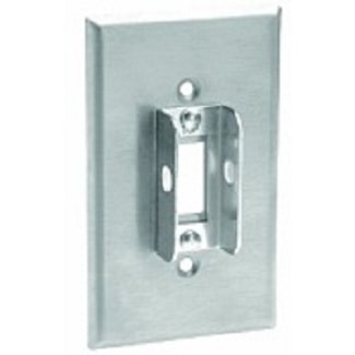 LEVITON 84001-LOK PLAQUE 1G A BASCULE VISINVIO ACIER INOX