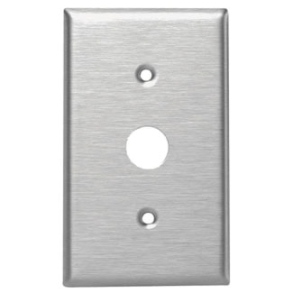 LEVITON 84071-40 PLAQUE MURAL TYPE 302 SS