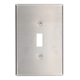 LEVITON 84101-40 PLATE 1G INTERR SS LARGE 
