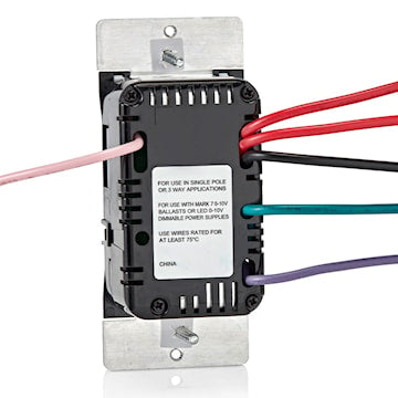 LEVITON DS710-10Z DEC DIMMER 1200VA-120VBL IV AM CLEAR