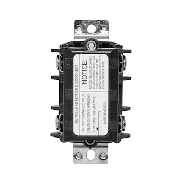 LEVITON MS302-DSS START INTERRANT 30A 2P600V BLACK