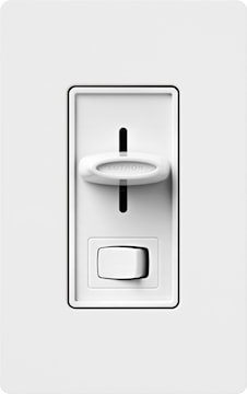 LUTRON SCL-153P-WH GRAD SKYLARK C*L PREREGLE 600W 3 VOIES UNI BLANC