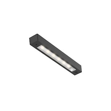 ECLAIRAGE DALS LHS07-CC-BK LUM STEPLIGHT MURET DEL3W 12V 5CCT 200LM NOIR