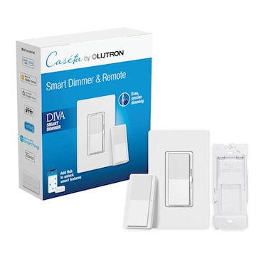LUTRON DVRF-PKG1D-WH DIVA AND PICO SMART DIMMER KIT