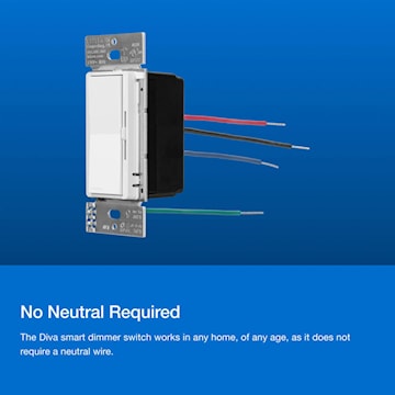 LUTRON DVRF-PKG1D-WH DIVA AND PICO SMART DIMMER KIT