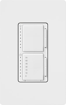 LUTRON MACL-L3T251-WH MAESTRO LED+ DIMMER AND TIMER COMBINATION