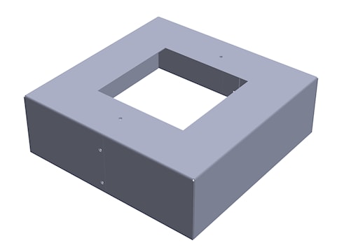 CoRe+ Cache-base pour piédestal
