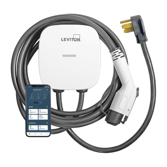 LEVITON EV40P CHARGEUR ERVE 40A WIFI/ENFICHABLE