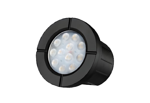 MAGIC LITE IG-01-12V-036D-BLK FLOOR RECESSED 6W 12/24V 3K 36D 580LM IP67 BLACK 