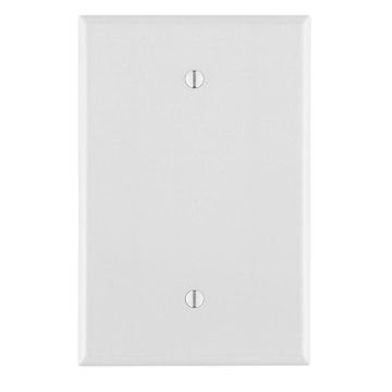 LEVITON 88114 BLANK PLATE WHITE 