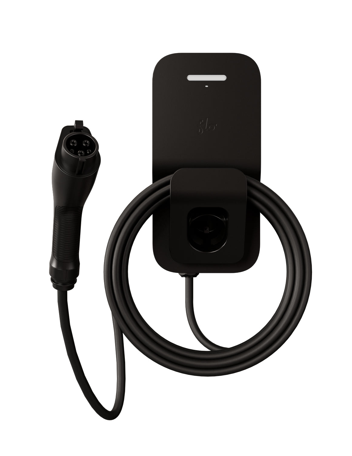 FLO Maison X3 50 A,*TESLA*- Noir absolu -Branchable - NACS - Borne de recharge résidentielle de niveau 2