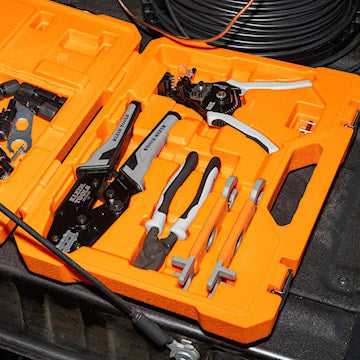 KLEIN TOOLS 92919S Ensemble de 6 outils pour installation de panneaux solaires photovoltaïques