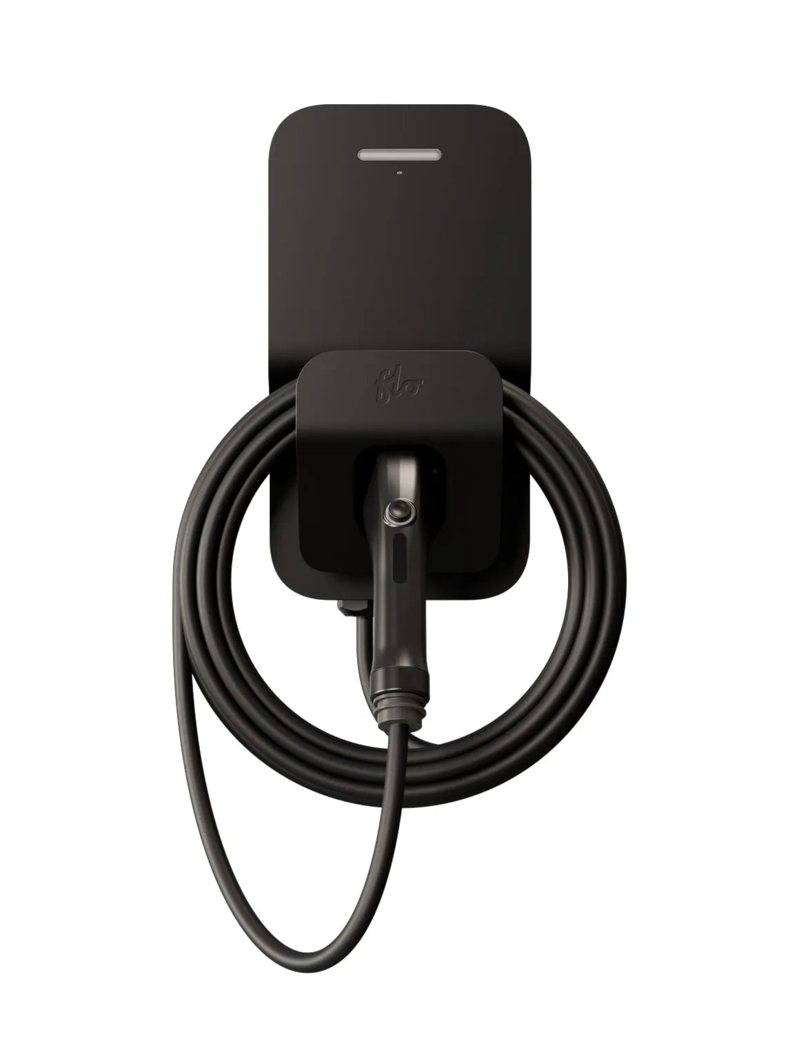 FLO Maison X6 50 A - Absolute Black - Fixed Installation - J1772 - Level 2 Residential Charging Station 