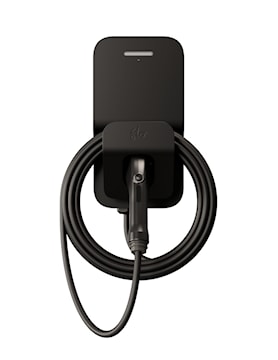 FLO Maison X8 80 A - Noir absolu - Installation fixe - J1772 - Borne de recharge résidentielle de niveau 2