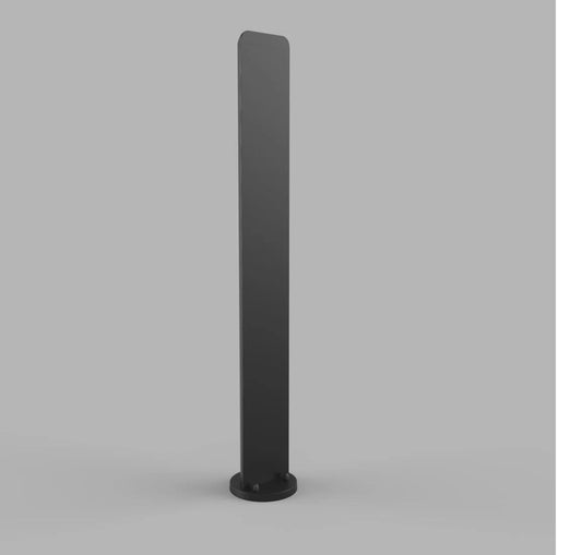 SNOC P156BK PIEDESTAL UNIVERSEL NOIRPOUR BORNE DE RECHARGE