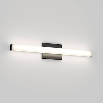 ARTIKA FOR LIVING INC. 24VAN-MY-BL10TE10-J MURAL CARRE VANITE 19W 3K 120V 24PO NOIR