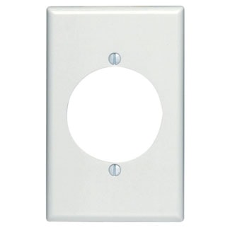 LEVITON 80528-W PLAQUE 1G BLANCHE