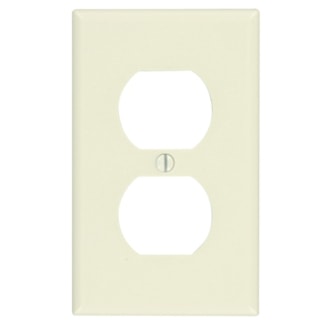 LEVITON 78003 PLAQUE 1G DUPLEX PLASTAMANDE CLAIR