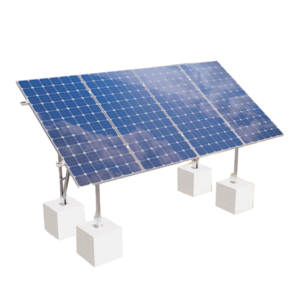 ELIOS ELIOSGM-GS-C-4 SUPPORT AU SOL TERRA G4POUR 4 PANNEAUX SOLAIRES