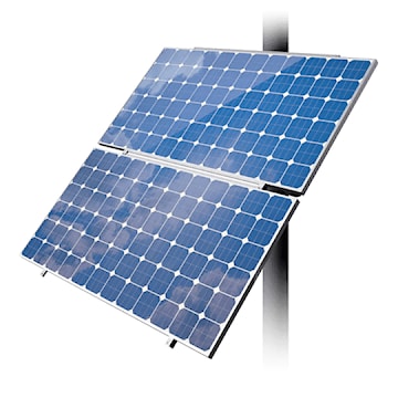 ELIOS KOALA M2 SYSTEME MONTAGE SUR POTEAU 2 PANNEAUX SOLAIRES