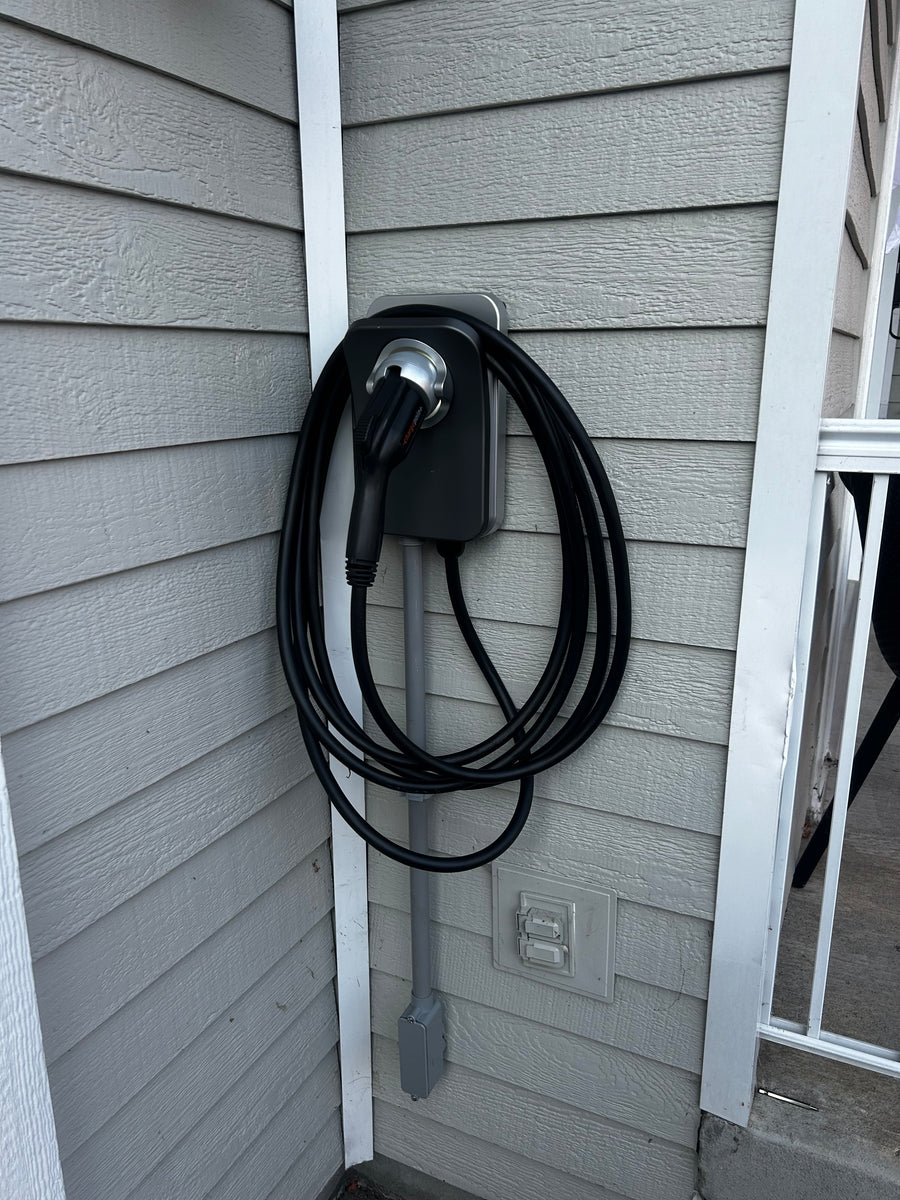 Installation d'une borne chargepoint