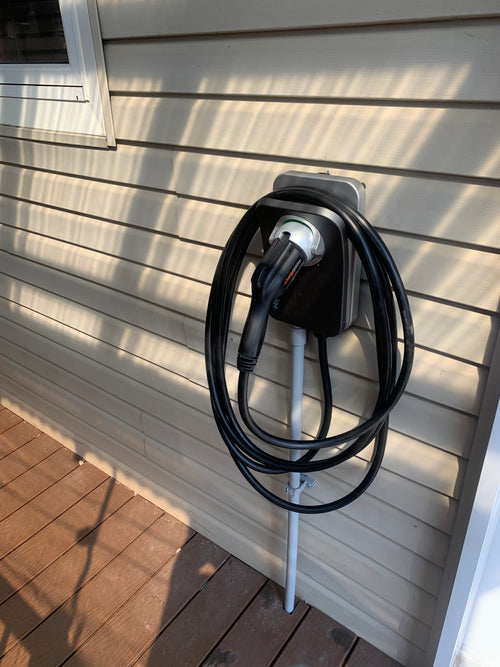 Installation d'une borne chargepoint
