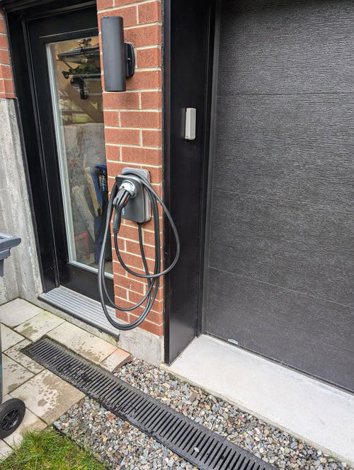 Installation d'une borne chargepoint