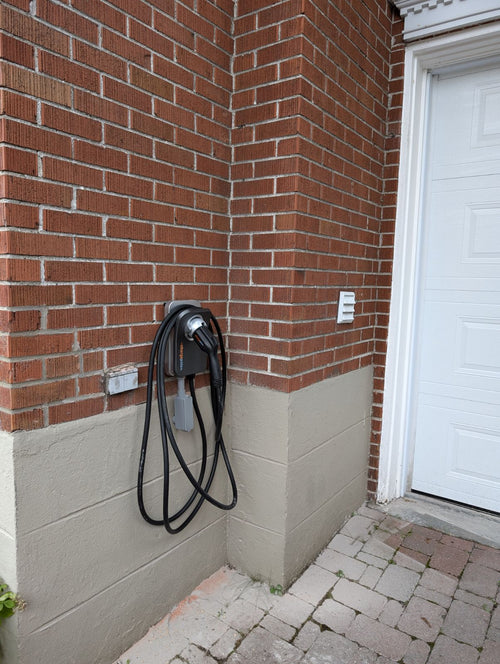 Installation d'une borne chargepoint