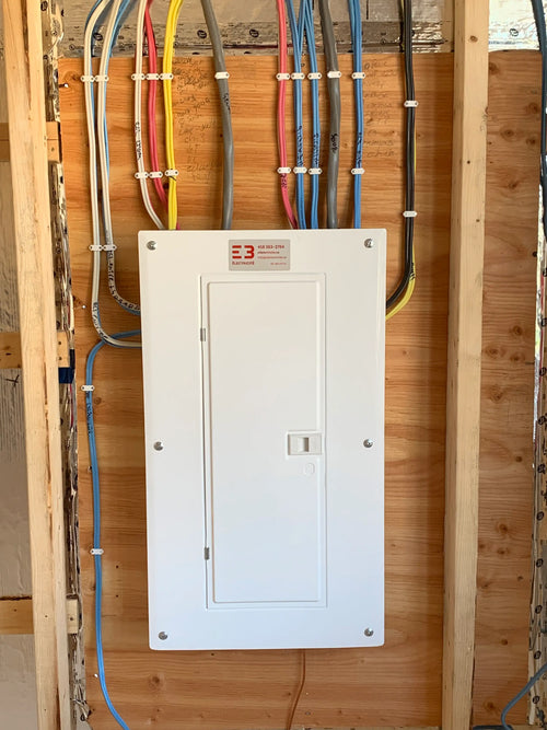 Installation d'un panneau 100A dans un 6 logement neuf