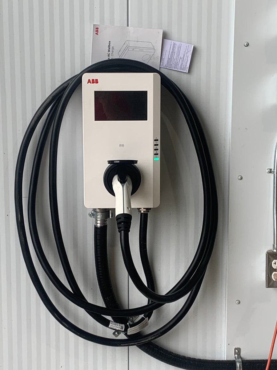 installation d'une Borne ABB terra 80A
