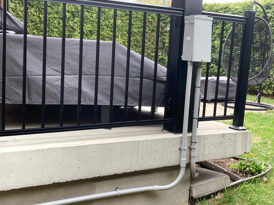 installation d'un spa
